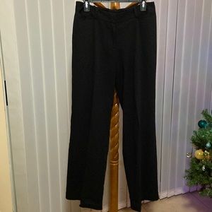 Worthington Polyester Blend Women’s Slacks - Wide Leg - Black - Size 10